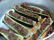 Zucchine ripiene carne