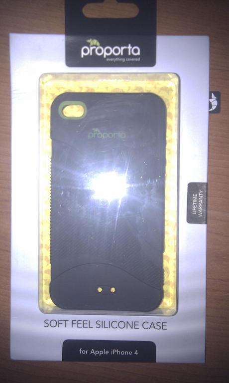 Review: Custodia in Silicone con antibatterico Steritouch Apple iPhone 4 by Proporta