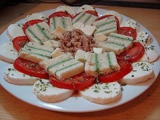 Caprese in sandwich