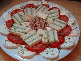 Caprese in sandwich