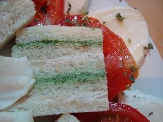 Caprese in sandwich