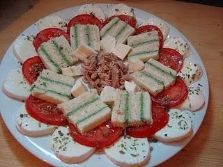 Caprese in sandwich