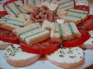 Caprese in sandwich