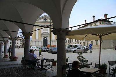 la piazza di Mel