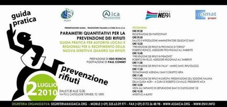 Guida pratica alla prevenzione dei rifiuti: un evento a Torino