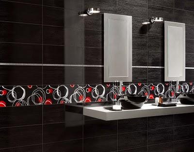 Vogue e I Sassi di Imola Ceramiche... un tocco glamour e geometrie dinamiche