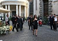 Monica Bellucci sul set dello spot di Martini Gold by D