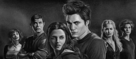 32 illustrazioni digitali con tema Twilight