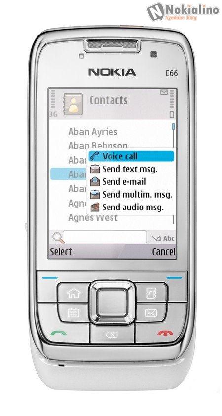 Update: firmware Nokia E66 v 500.21.009