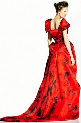 Alexander Mcqueen Cruise collection 2011 by Sarah Burtons