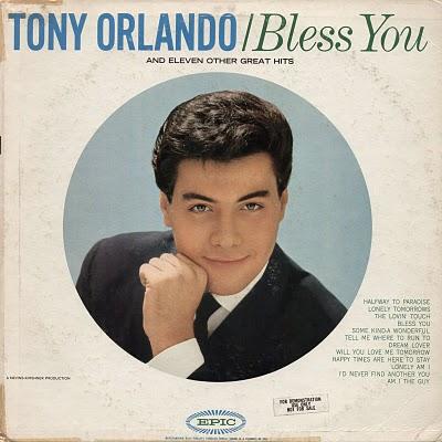 TONY ORLANDO - BLESS YOU & 11 OTHER GREAT HITS (1961)