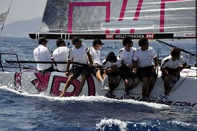 Vela - AUDI SARDINIA CUP - ISAF OFFSHORE TEAM WORLD CHAMPIONSHIP, medaglia d'argento per il B Lin Sailing Team