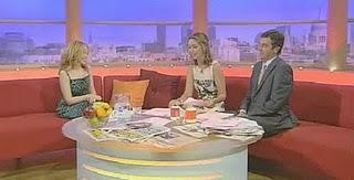 Kylie Minogue On GMTV Wearing Dolce & Gabbana