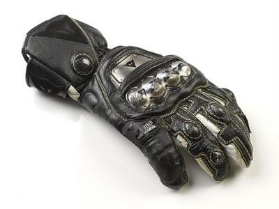 Dainese-AGV Guy Martin wrecked TT 2010