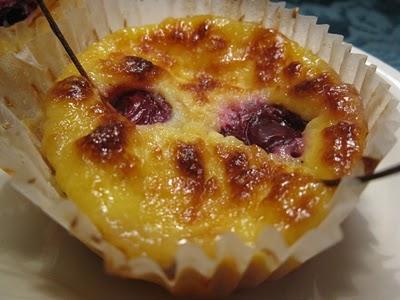 Clafoutis di ciliegie ...mini e medi......