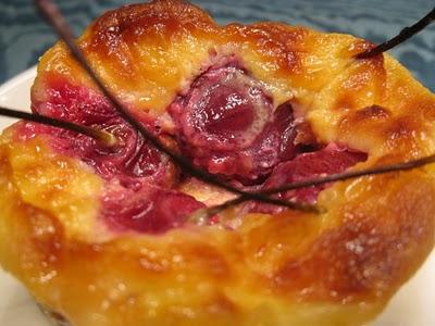 Clafoutis di ciliegie ...mini e medi......