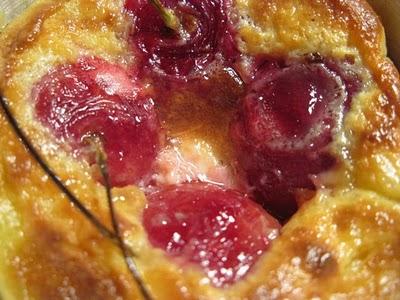 Clafoutis di ciliegie ...mini e medi......