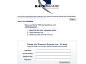 Account Premium Gratis Free Rapidshare