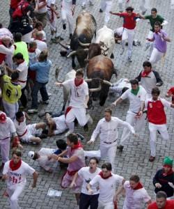 Iniziata la “fiesta” Los Sanfermines  di Pamplona