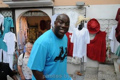 Magic Johnson a POSITANO