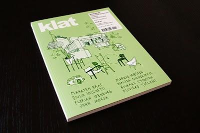 KLAT #03 magazine interviste designer Maarten Baas, Giulio Iacchetti, Florian Idenburg, John Maeda, Markus Miessen, Walter Niedermayr, Richard Sympson e Oliviero Toscani