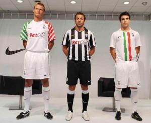 Le nuove maglie della Juventus