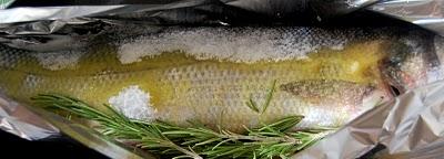 BRANZINO AL CARTOCCIO