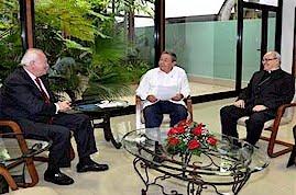 Raúl si è riunito con il ministro degli Esteri spagnolo e l’Arcivescovo de L’Avana
