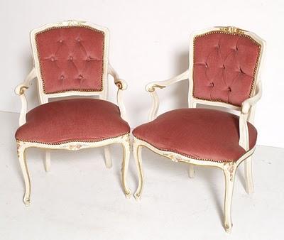 Poltrone barocco veneziano decorate