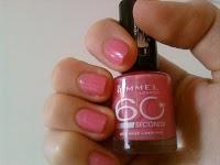 In love with: Rimmel 60 seconds 405 Rose Libertine