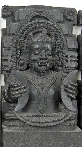 Una statua di Rahu