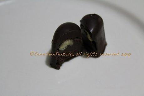 Cuore au chocolat e noci