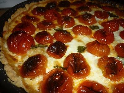 Tarte paysanne au tomate