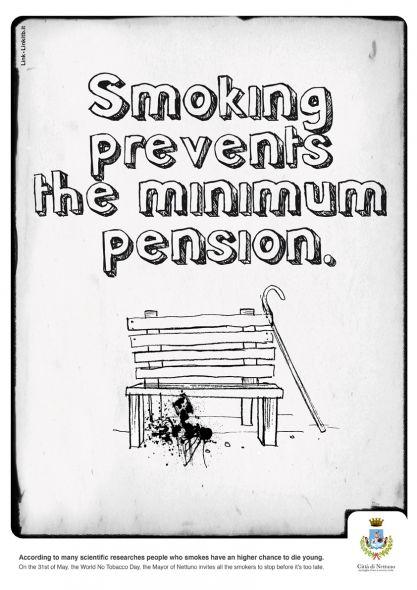 Citta di Nettuno, Anti-Smoking Campaign: Pension