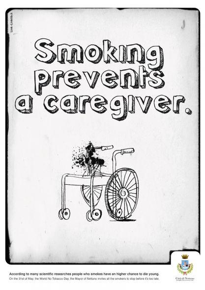 Citta di Nettuno, Anti-Smoking Campaign: Caregiver