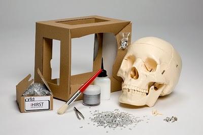 From Flavorwire: Create Your Own Damien Hirst Diamond-Encrusted Skull