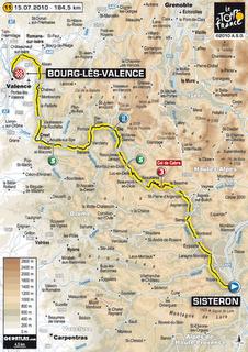 Presentazione 11a Tappa Tour de France: Sisteron - Bourg-lès-Valence