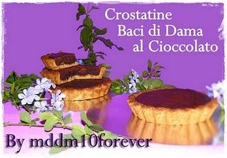 CROSTATINE BACI DI DAMA AL CIOCCOLATO