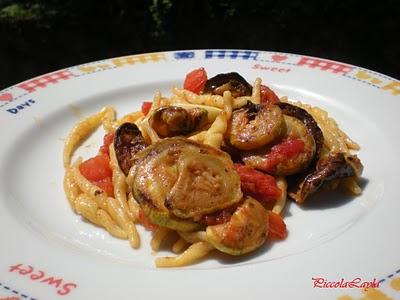 Trofie con Zucchine al Limone e Maggiorana