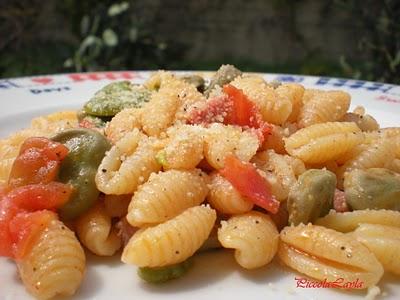 Gnocchetti Sardi con Fave e Pancetta