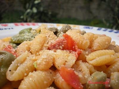 Gnocchetti Sardi con Fave e Pancetta