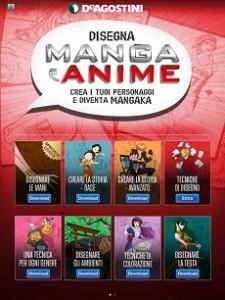 Il corso di disegno “Disegna Manga e Anime” della DeAgostini approda su App Store