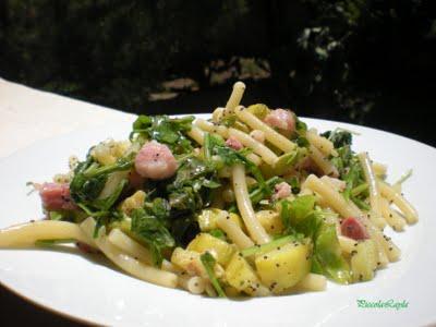 Cataniselle con Zucchine Pancetta e Rucola ai semi di papavero