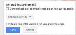 Inviare messaggi privati con Google+