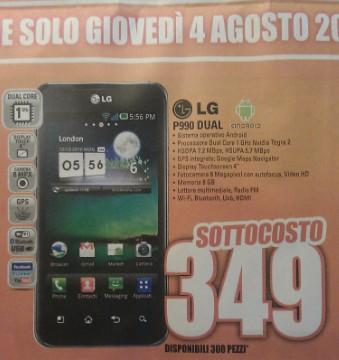 2011 07 25 131305 LG Optimus Dual in offerta a 349€ da MarcoPolo Expert!