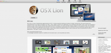 Mac OS X Lion, un milione di download in 24 ore