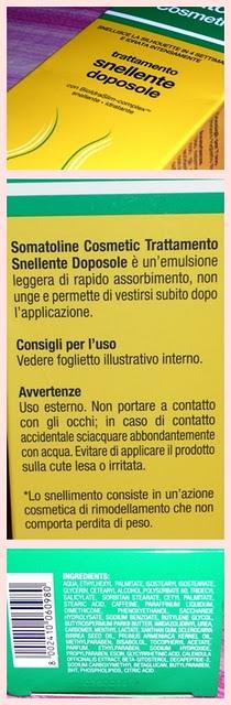 Trattamenti snellenti Solari SOMATOLINE COSMETIC
