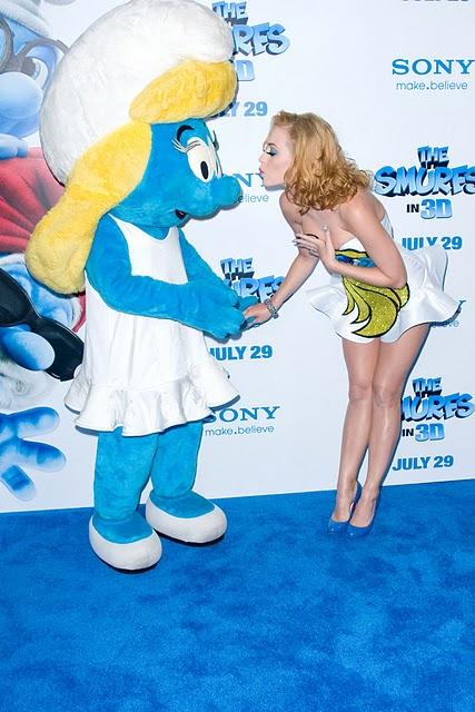 NEWS | Katy Perry in versione Smurfette