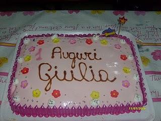Torta 1° Compleanno