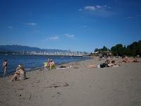 Jericho Beach and good news!